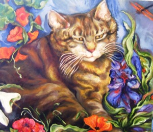 Cat Who Loved Flowers, best, detail, TJ, gallery